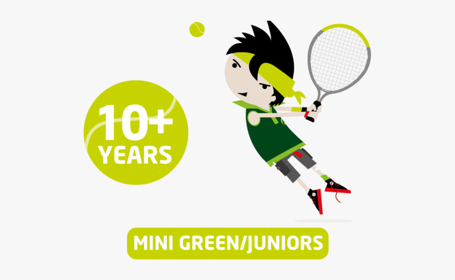 Tennis Clipart Mini Tennis - Tots Tennis, Transparent Clipart