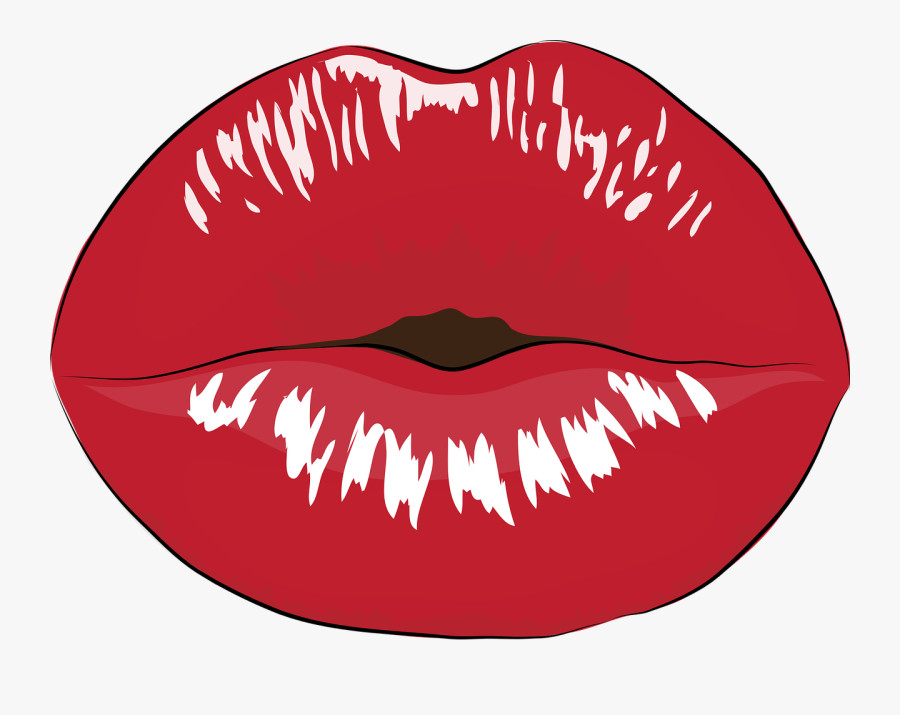Hot Pink Lips Clipart , Transparent Cartoons - Ted's Cafe Escondido Logo, Transparent Clipart