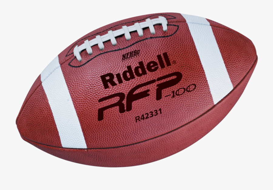 Rfp-100 Official Collegiate Level Leather Football - Kick American Football, Transparent Clipart