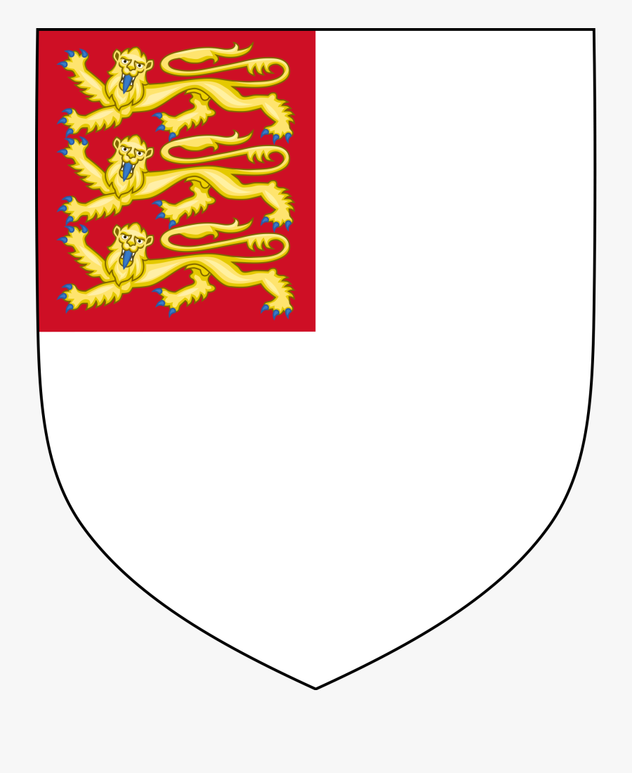 Transparent Conclusion Clipart - English Coat Of Arms 100 Years War, Transparent Clipart