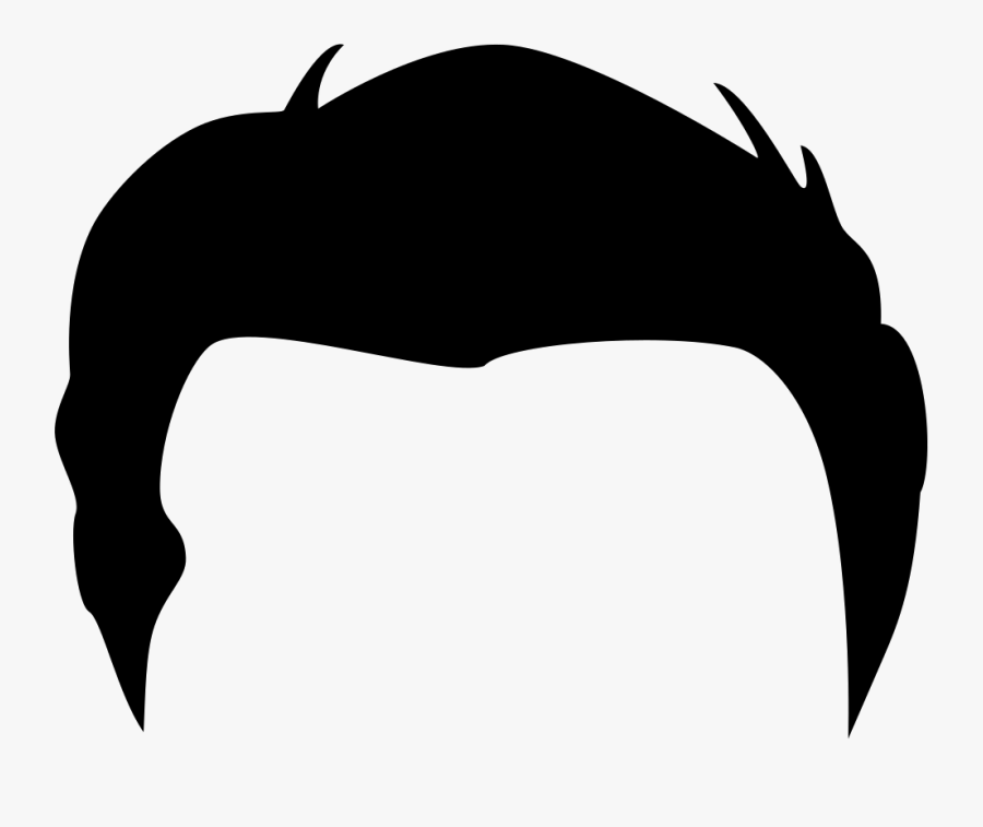 Black Hair Hairstyle Clip Art - Boys Hair No Background, Transparent Clipart