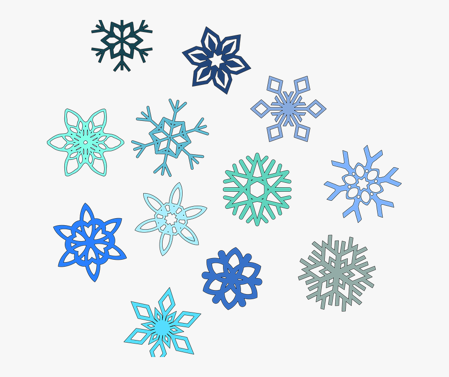 Transparent Snowflake Clipart Png - Transparent Background Snowflake Clipart, Transparent Clipart