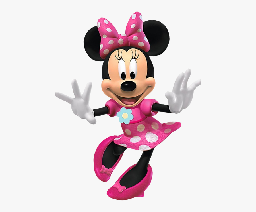 Minnie Mouse Mickey Mouse Pink Ribbon - Pink Minnie Mouse Png, Transparent Clipart