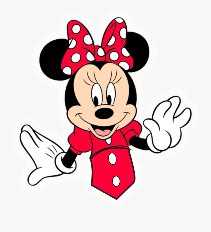 Transparent Minnie Mouse Head Png - Minnie Png Fundo Transparente, Transparent Clipart