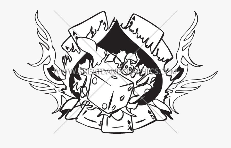 Drawing Dice Roll - Illustration, Transparent Clipart