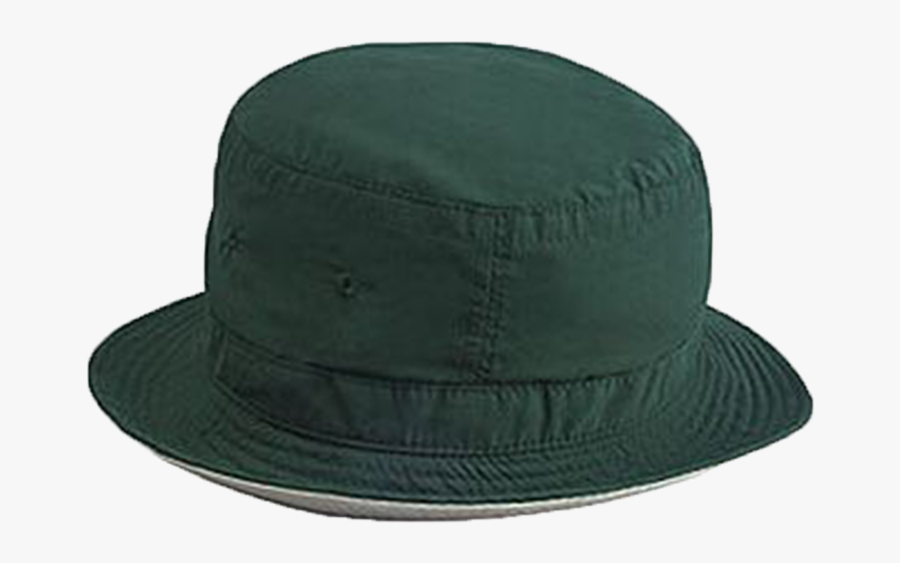 16 101 1732 Reversible Bucket Hat Dark Green Khaki - Fedora, Transparent Clipart