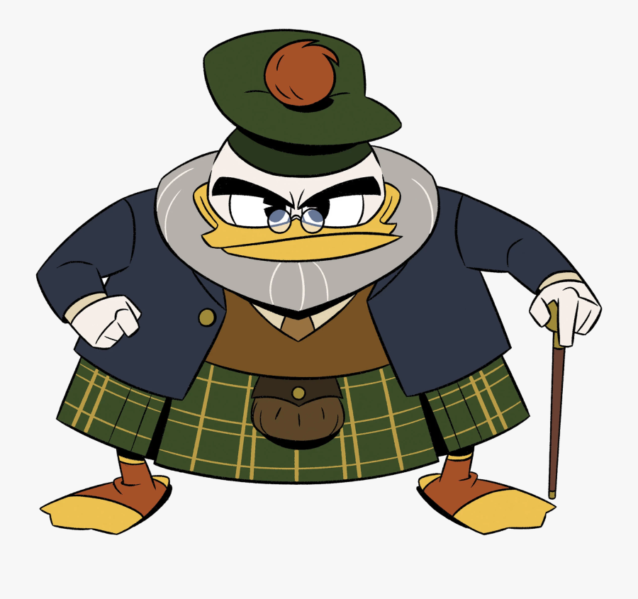 Ducktales Glomgold, Transparent Clipart