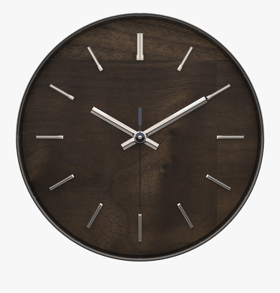 Wooden Wall Clock - Wall Clock, Transparent Clipart