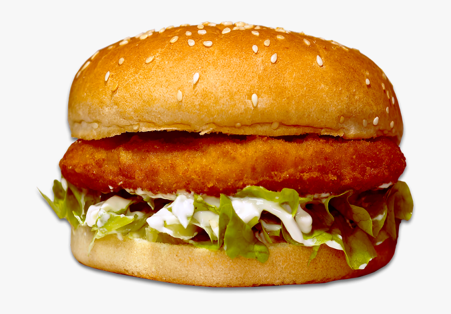 Cheeseburger Hamburger Salmon Burger Veggie Burger - Transparent Burger, Transparent Clipart