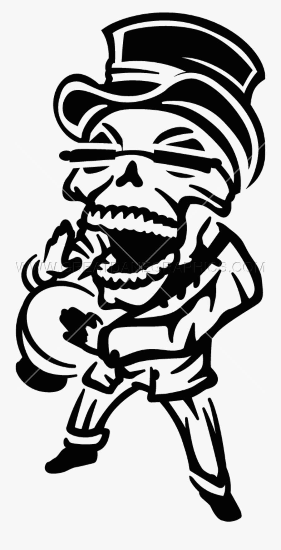 Transparent Shaman Clipart - Voodoo Characters Black And White, Transparent Clipart