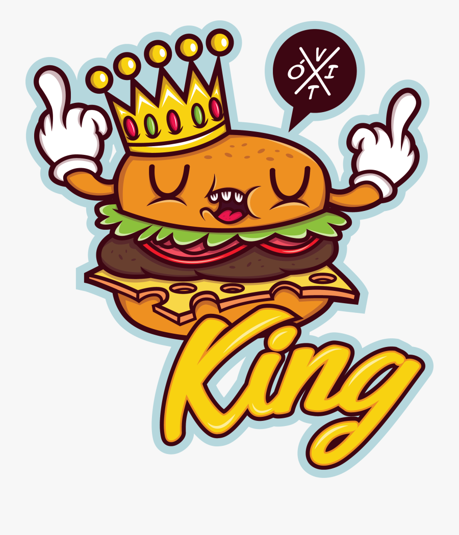 Transparent Burger King Mascot Png - Burger Graffiti Png, Transparent Clipart
