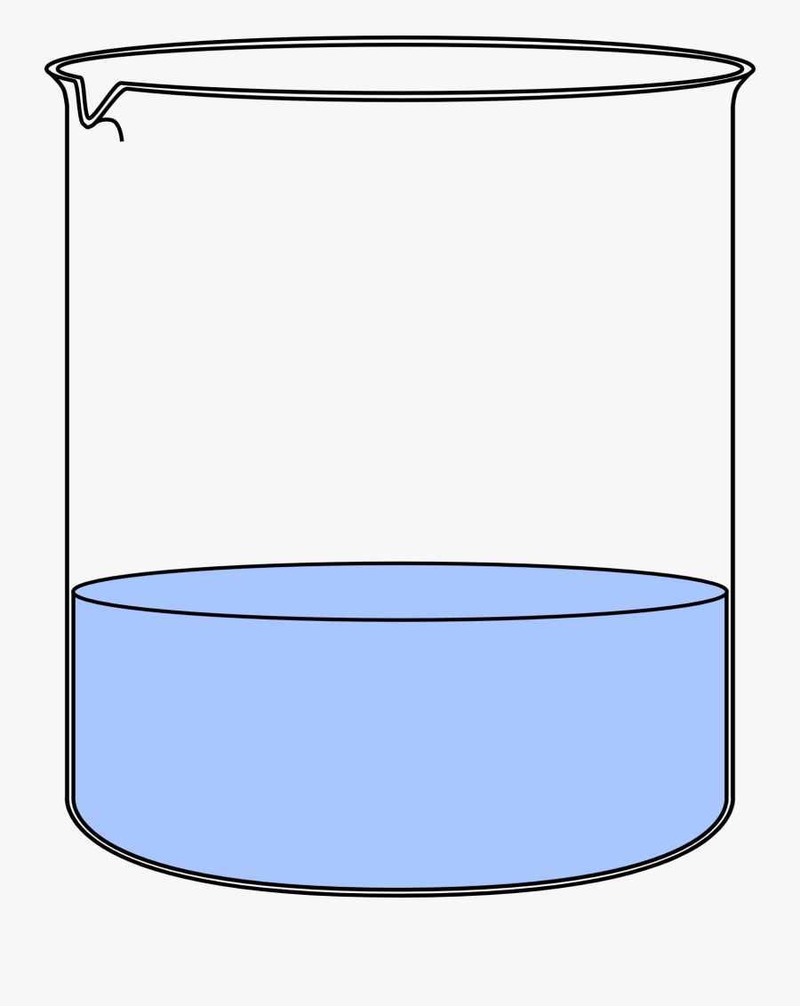 Beaker Clipart Liquid - Water In A Beaker Clipart, Transparent Clipart