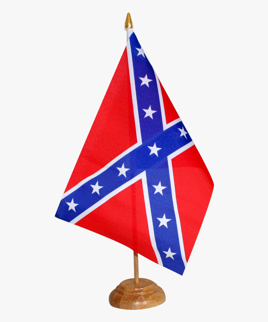 Confederate States Table Flag - Confederate Flag, Transparent Clipart