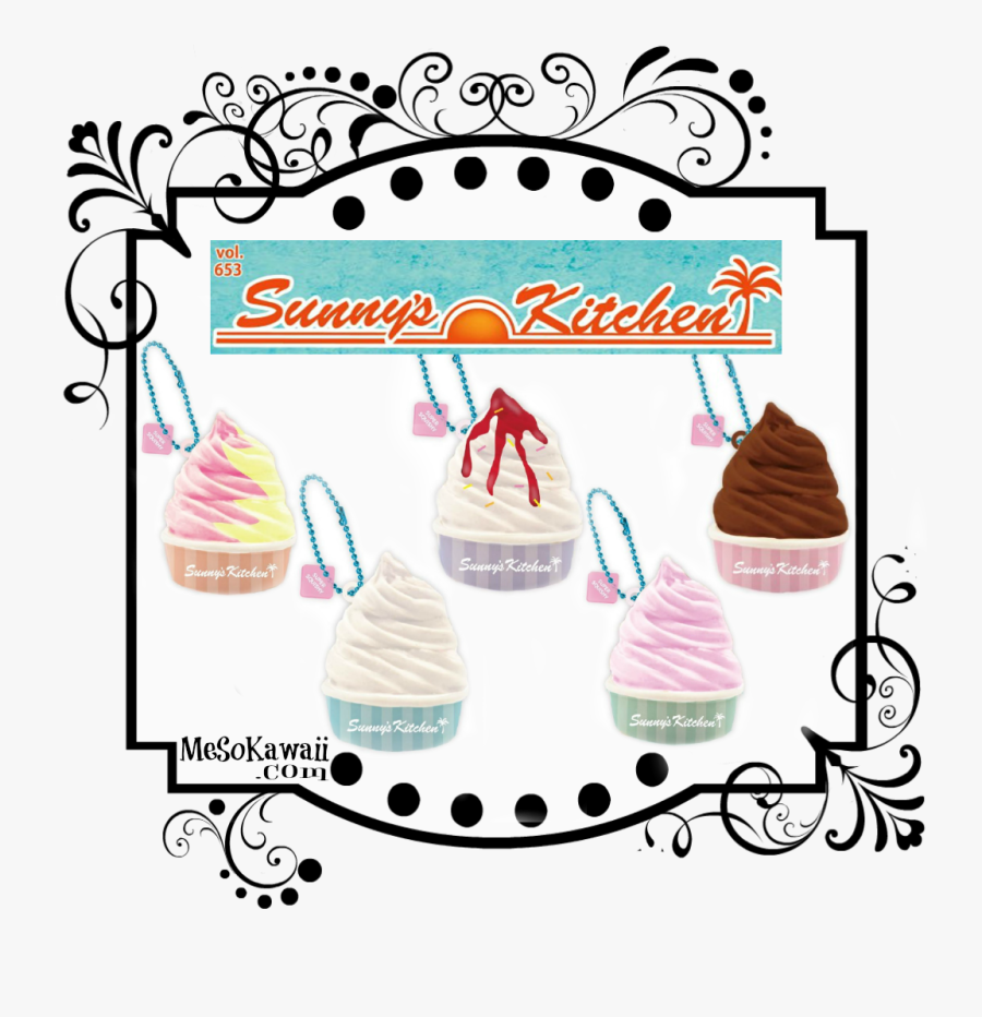 Sunny S Frozen Yoguart - Puni Maru Melon Bun Squishy, Transparent Clipart
