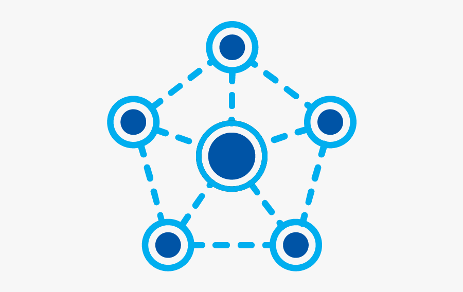 Coats Digital Connect Icon - Connect Blue Png Icon, Transparent Clipart