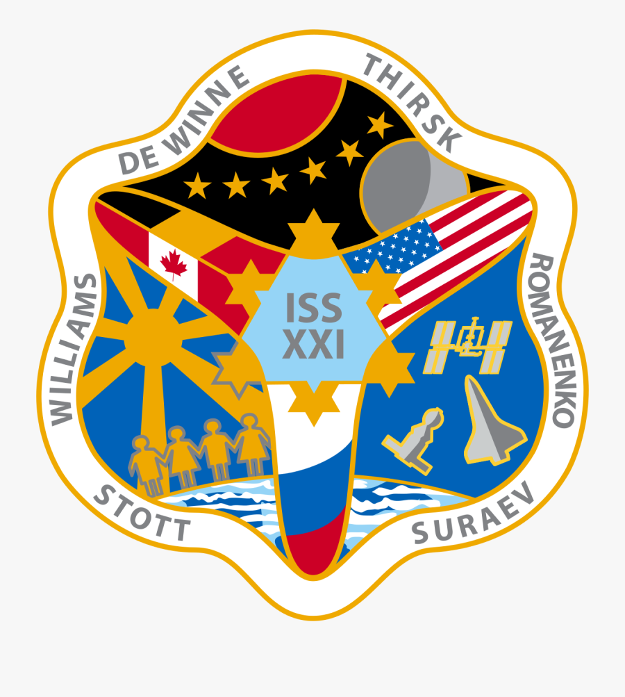 Iss Exp 21 Patch, Transparent Clipart