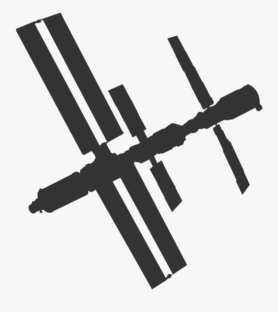 International Space Station Vector, Transparent Clipart