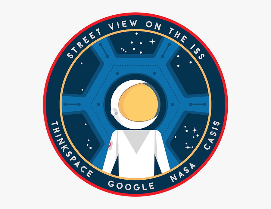 Iss Street View Mission Patch Celebrates Collaboration - Circle, Transparent Clipart