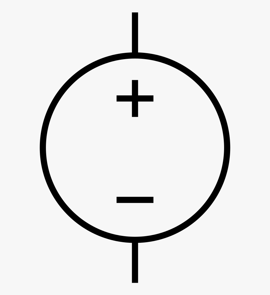 Transparent Source Png - Generatore Di Tensione Continua, Transparent Clipart