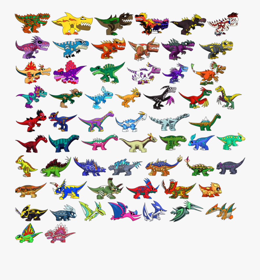 Fossil Fighters All Vivosaurs - Fossil Fighters Champions Dino List, Transparent Clipart