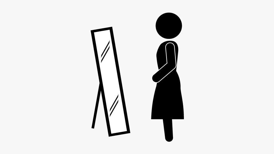 鏡 ピクトグラム, Transparent Clipart