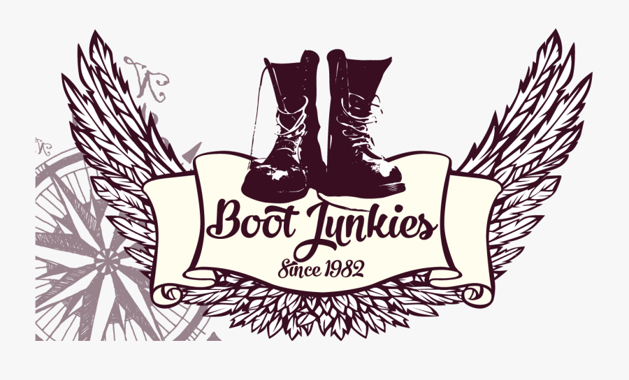 Boot Junkies - Illustration, Transparent Clipart