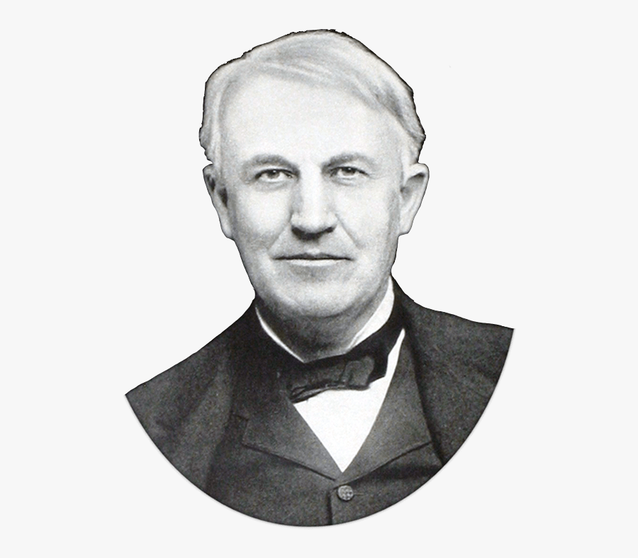 Thomas Edison - Thomas Alva Edison, Transparent Clipart