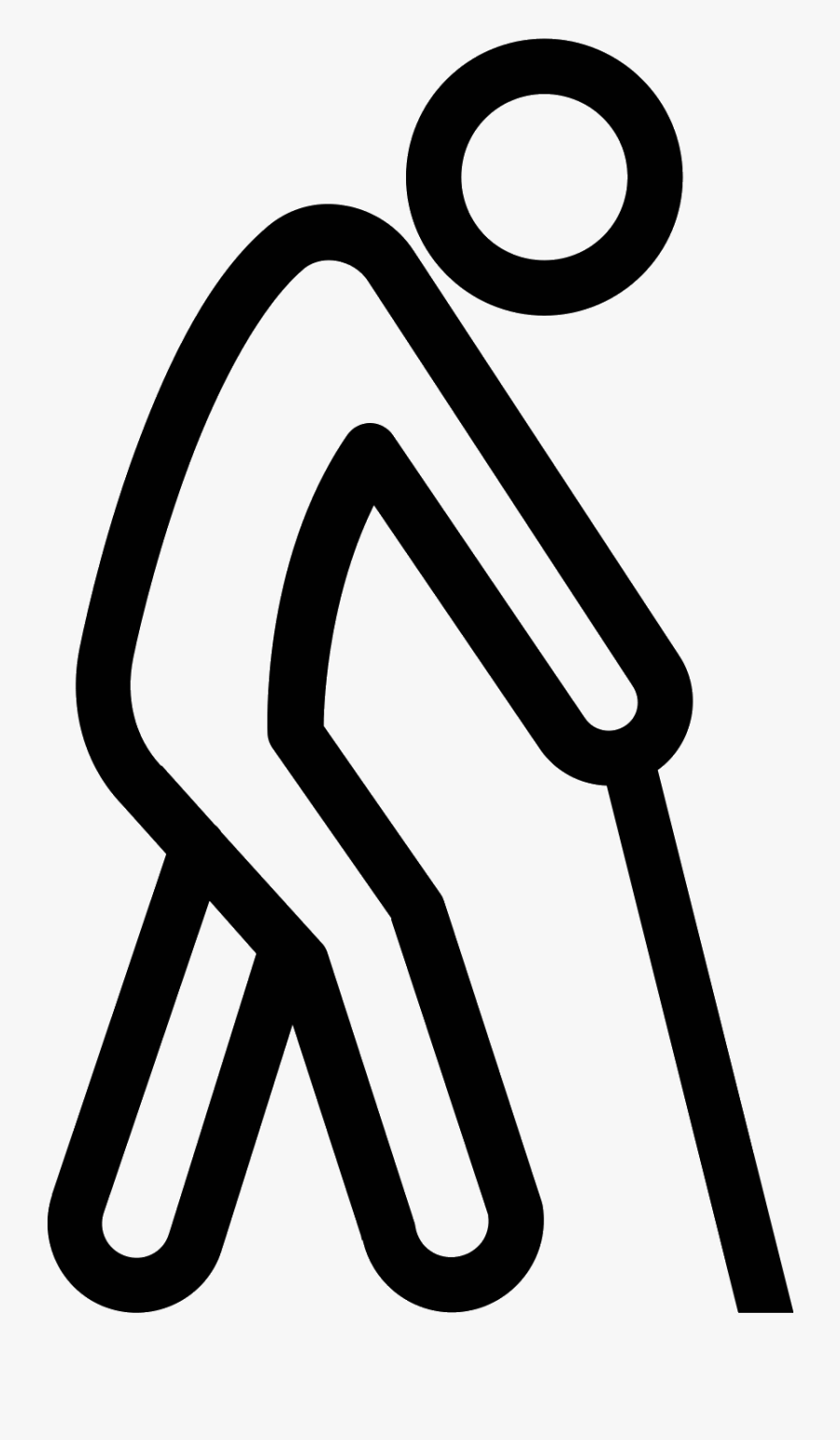 Elderly Person Icon Free Download Png And Ⓒ - Icon, Transparent Clipart