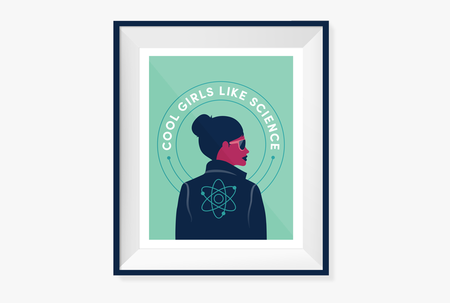 Clip Art Sisterhood Benice Shop - Science Sisterhood A Sticker By Benice Shop, Transparent Clipart