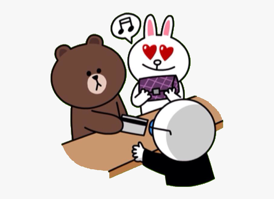 Brown Bear And Cony Bunny, Transparent Clipart