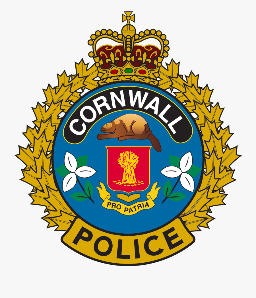 Cornwall Police Badge, Transparent Clipart