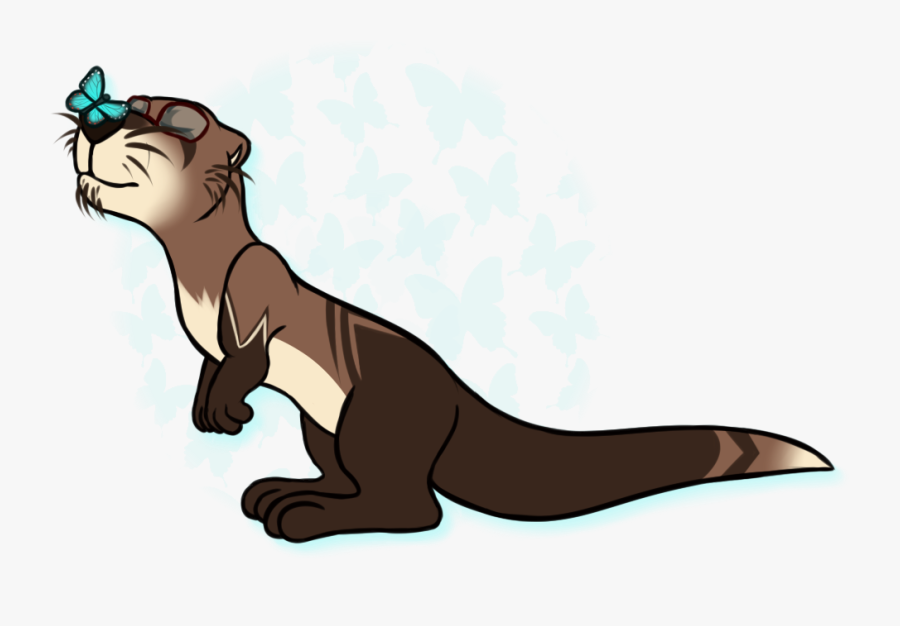 Transparent Otter Png - North American River Otter, Transparent Clipart