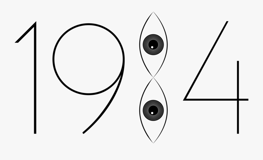 Line Art,head,eye - Clip Art For 1984, Transparent Clipart