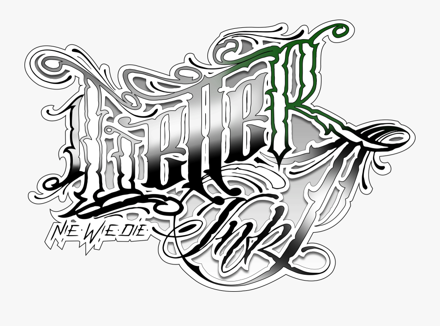 Clip Art Cholo Style Tattoo - Illustration, Transparent Clipart