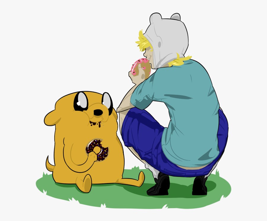 Finn And Jake - Cartoon, Transparent Clipart