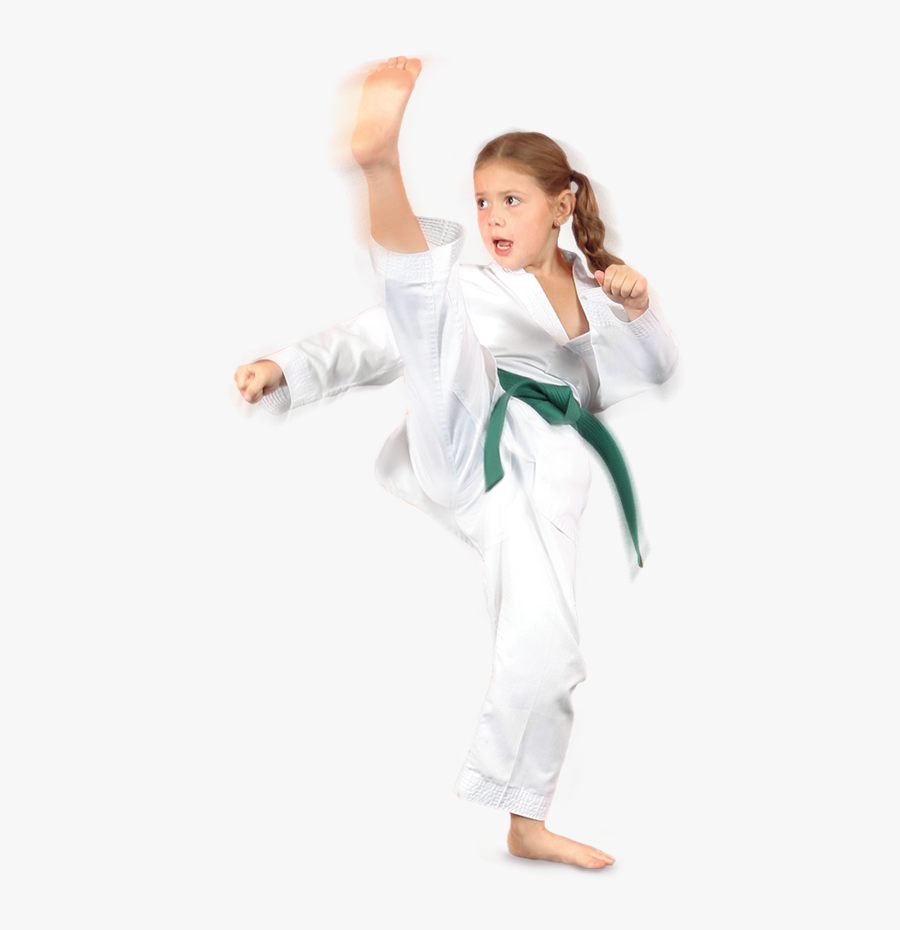 Karate For Kids - Green Belt Karate Kid, Transparent Clipart