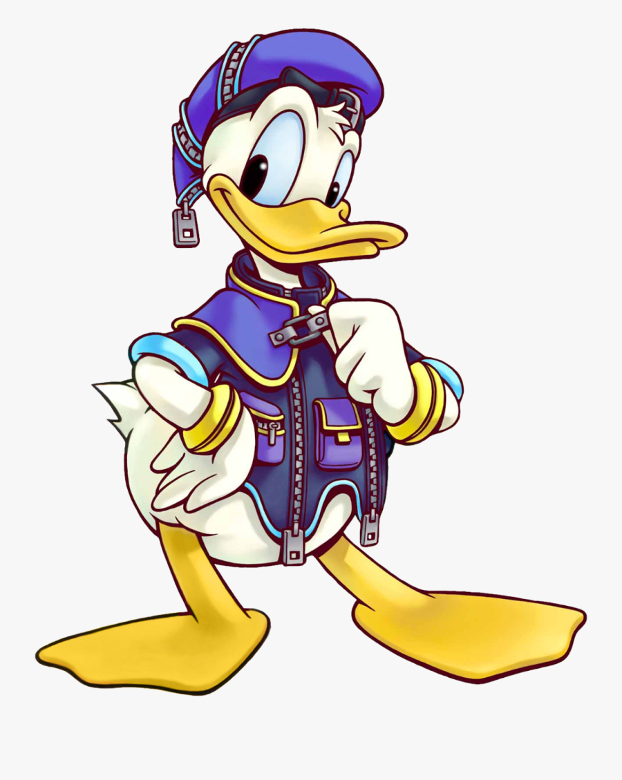 Ducks Clipart Hook A Duck - Donald Kingdom Hearts Png, Transparent Clipart