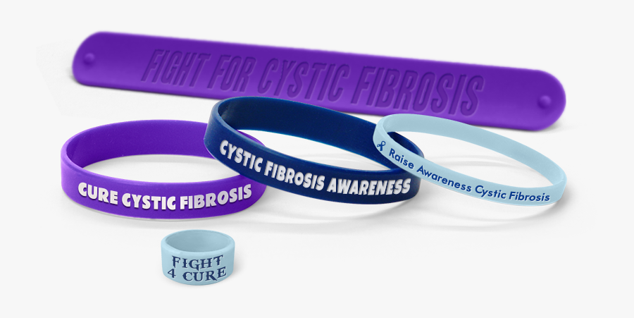 Cystic Fibrosis Awareness Bracelets - Cystic Fibrosis Wristband, Transparent Clipart