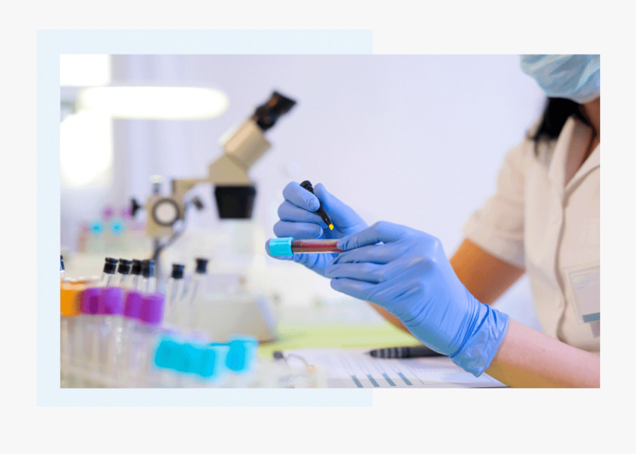 Girl Long Nitrile Gloves Wearing, Transparent Clipart