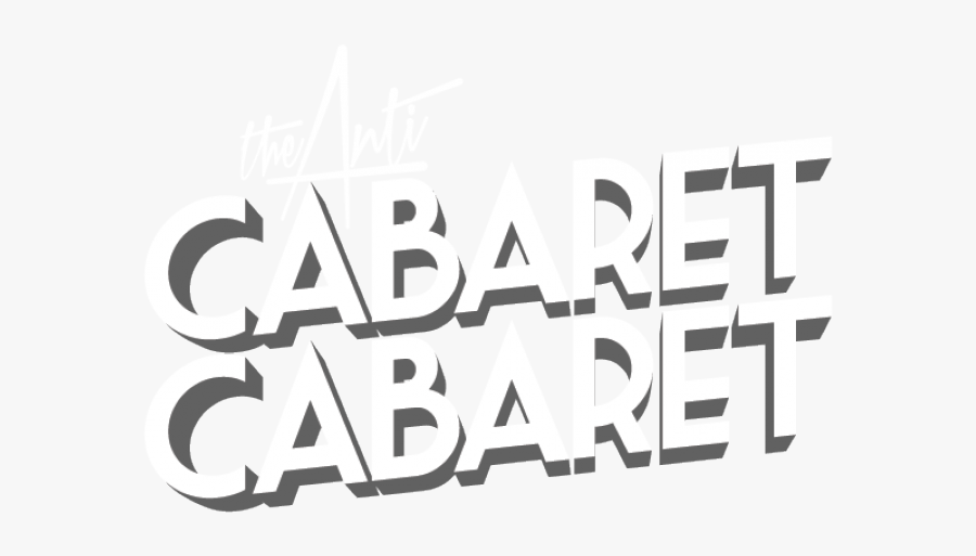 Cabaret Cliparts - Calligraphy, Transparent Clipart