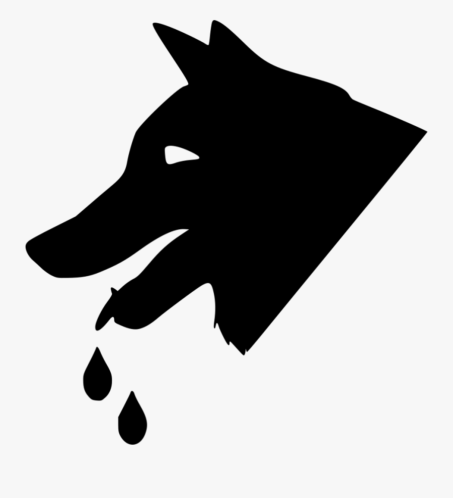 Transparent Vampire Bite Png - Dog Saliva Cartoon Png, Transparent Clipart