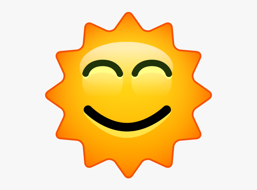 Transparent Sun Emoji Png - Skype For Business Sun Emoji, Transparent Clipart