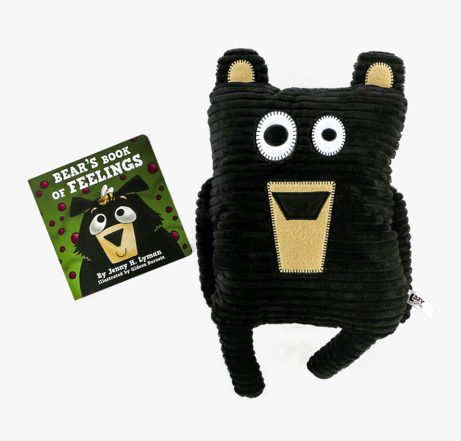 Bear"s Book Of Feelings And Bear Critter Pet Image - Teddy Bear, Transparent Clipart