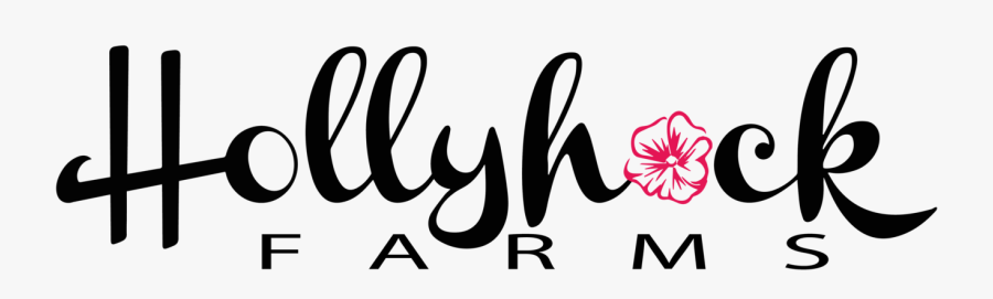 Clip Art Farms - Hollyhock Logo, Transparent Clipart