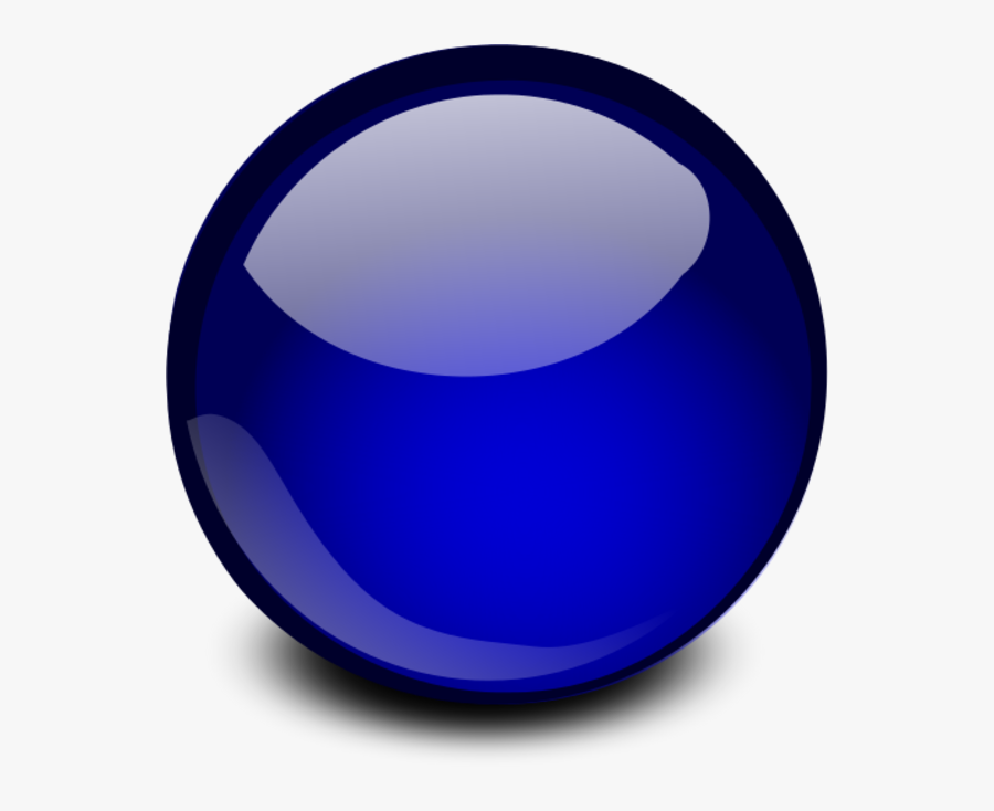 Red Glossy Orb - Orb Clipart, Transparent Clipart