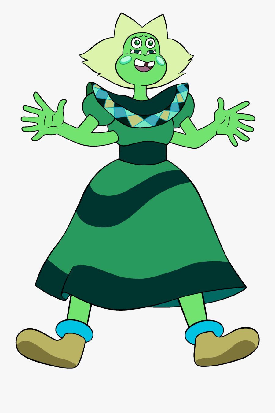 Transparent Universe Clipart - Jade Fusion Steven Universe, Transparent Clipart