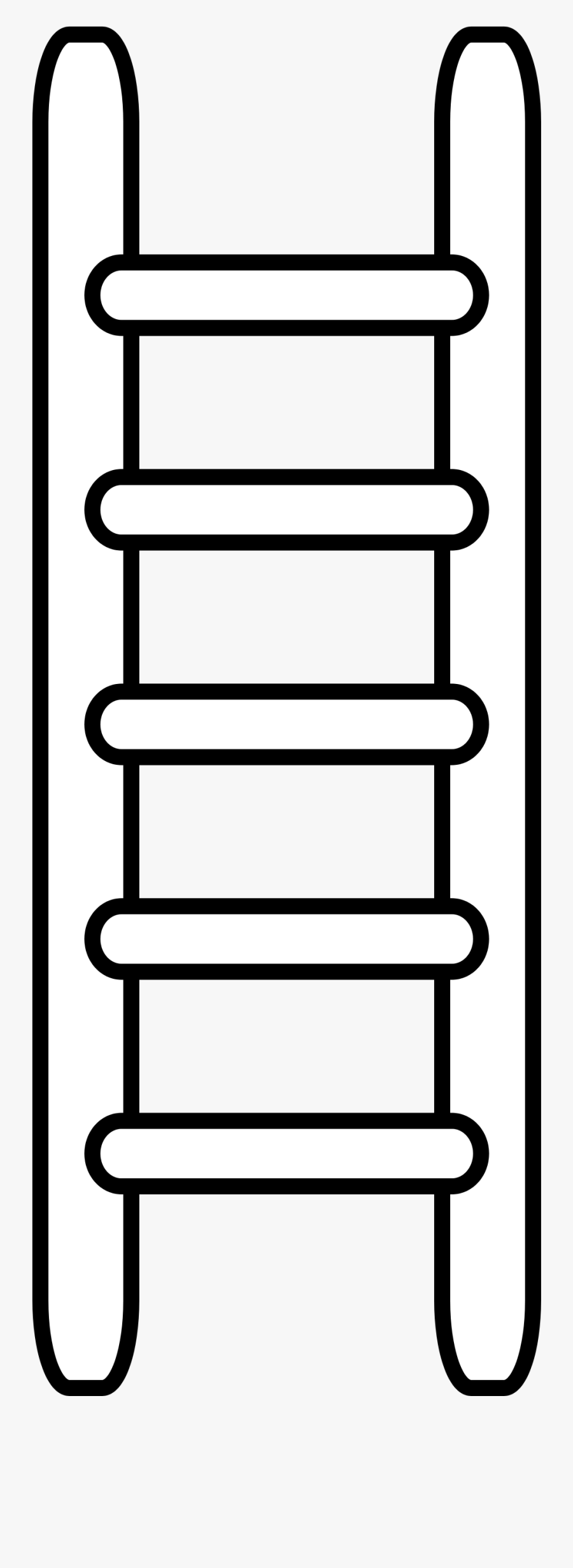 File H Raldique Meuble - Ladder Clipart Png Black And White, Transparent Clipart