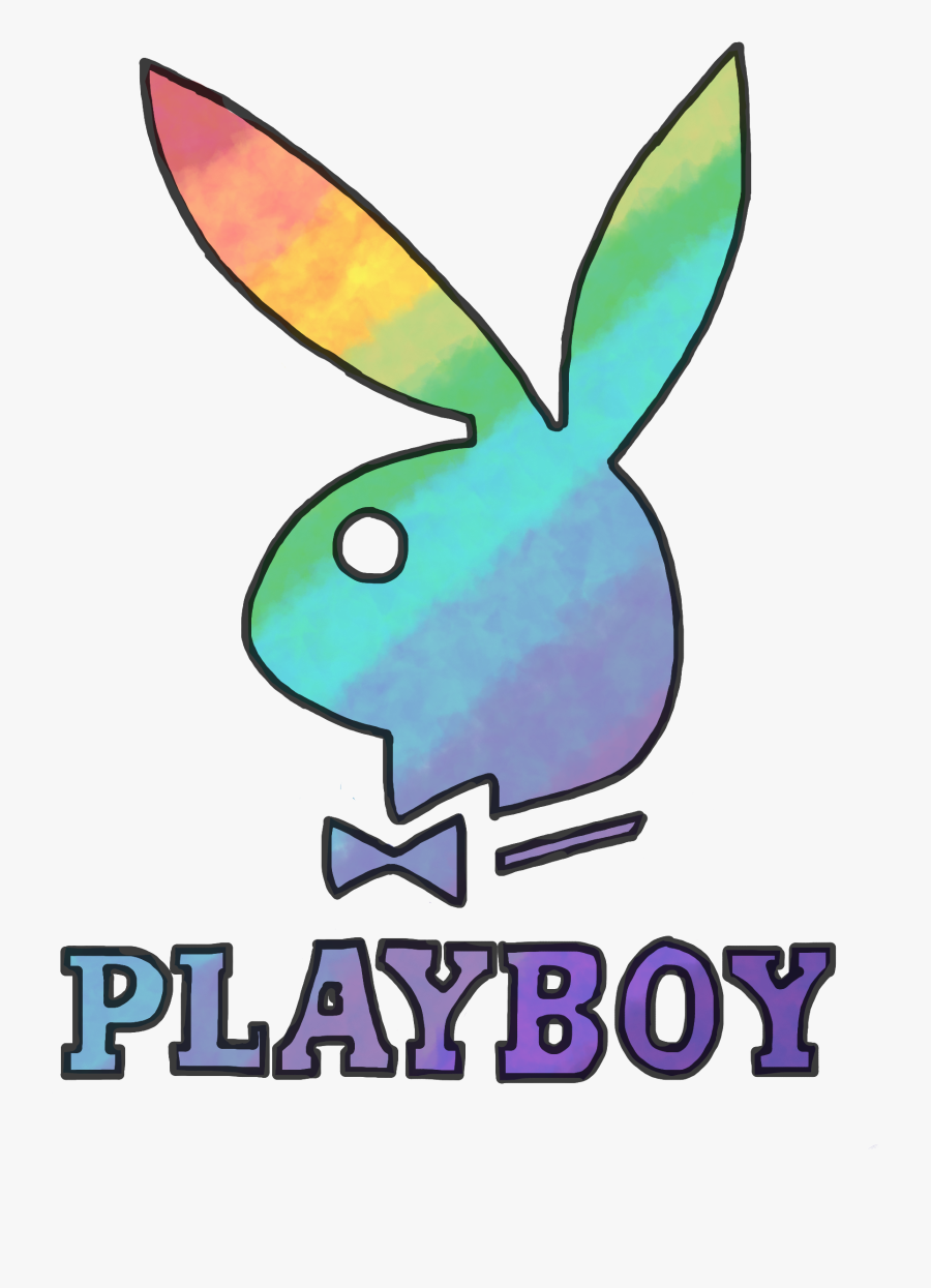 Playboy Playboy ロゴ Rainbow レインボー 虹 Freetoedit Victoria S Secret Free Transparent Clipart Clipartkey