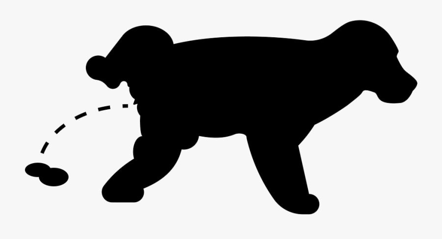 Dog Peeing Silhouette - Dog Peeing Vector, Transparent Clipart