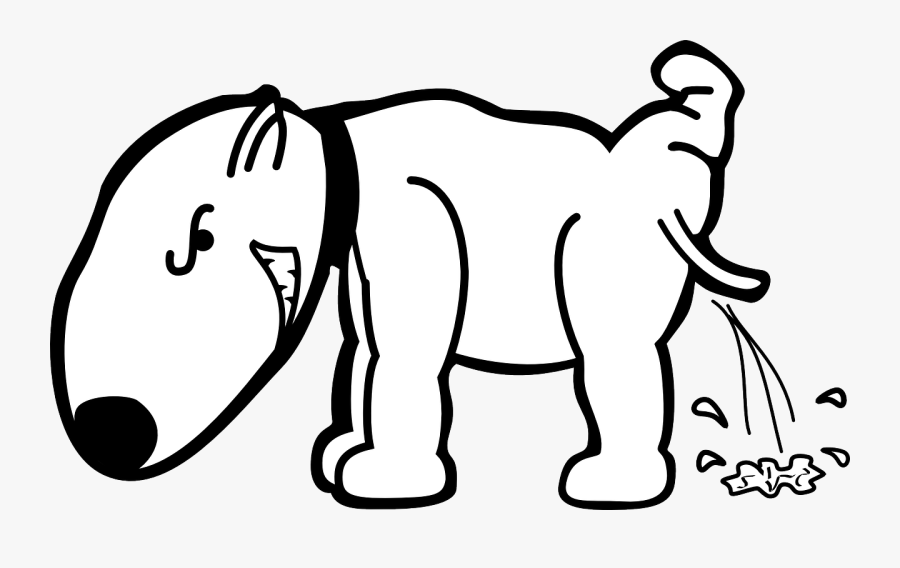 Dog, Pee, Animal, Angry, Spiteful - Clipart Pee, Transparent Clipart